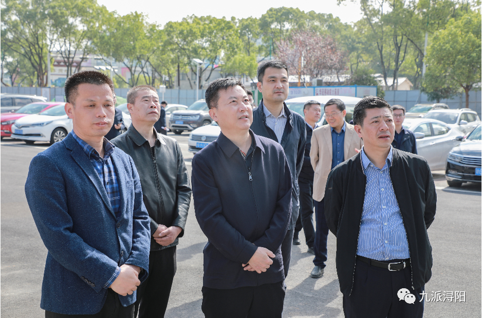 杨鸿敏深入长江国家文化公园九江段调研项目推进情况张宁周荣卿先后