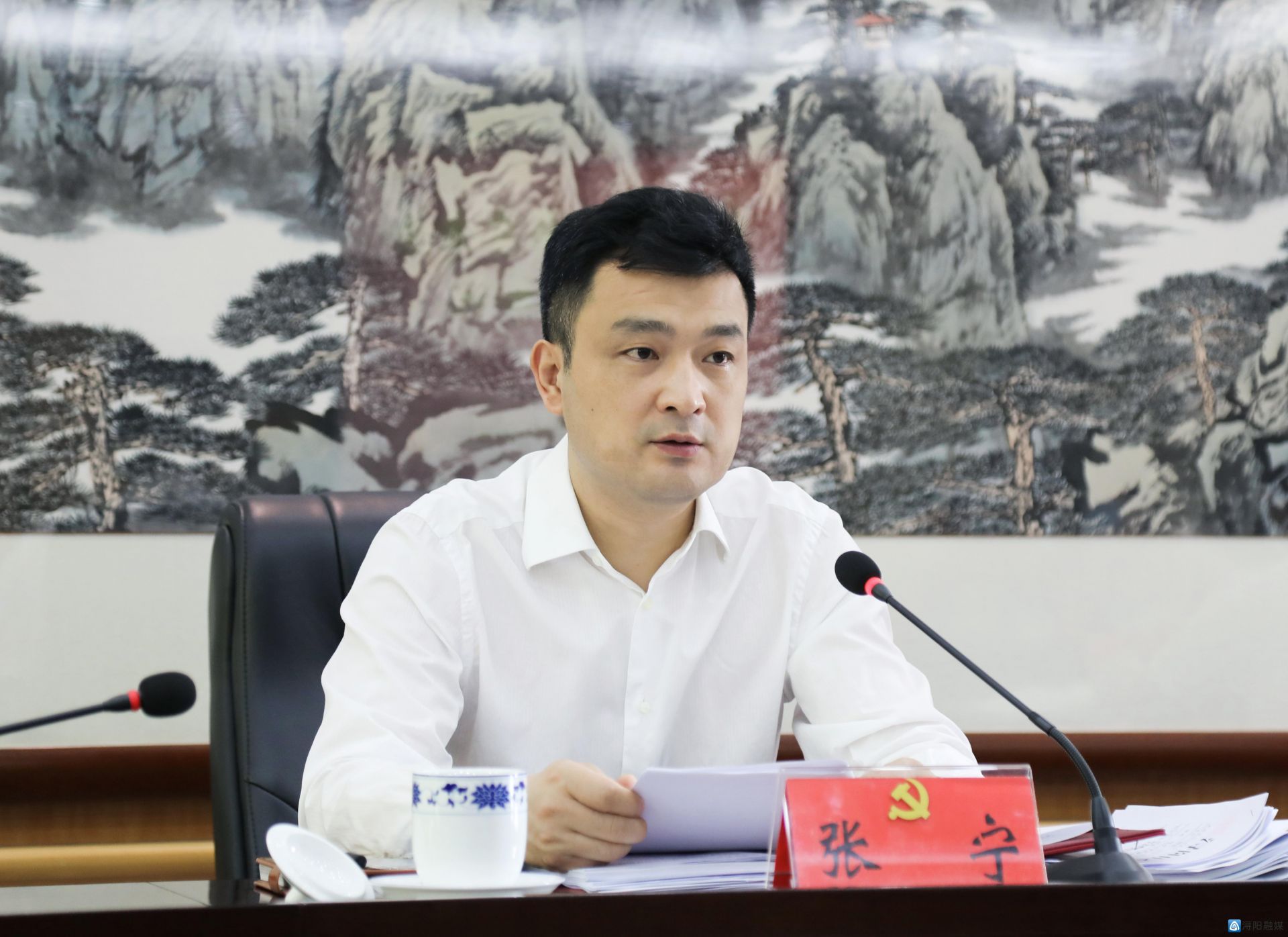 张宁主持召开浔阳区落实党风廉政建设工作专题会议